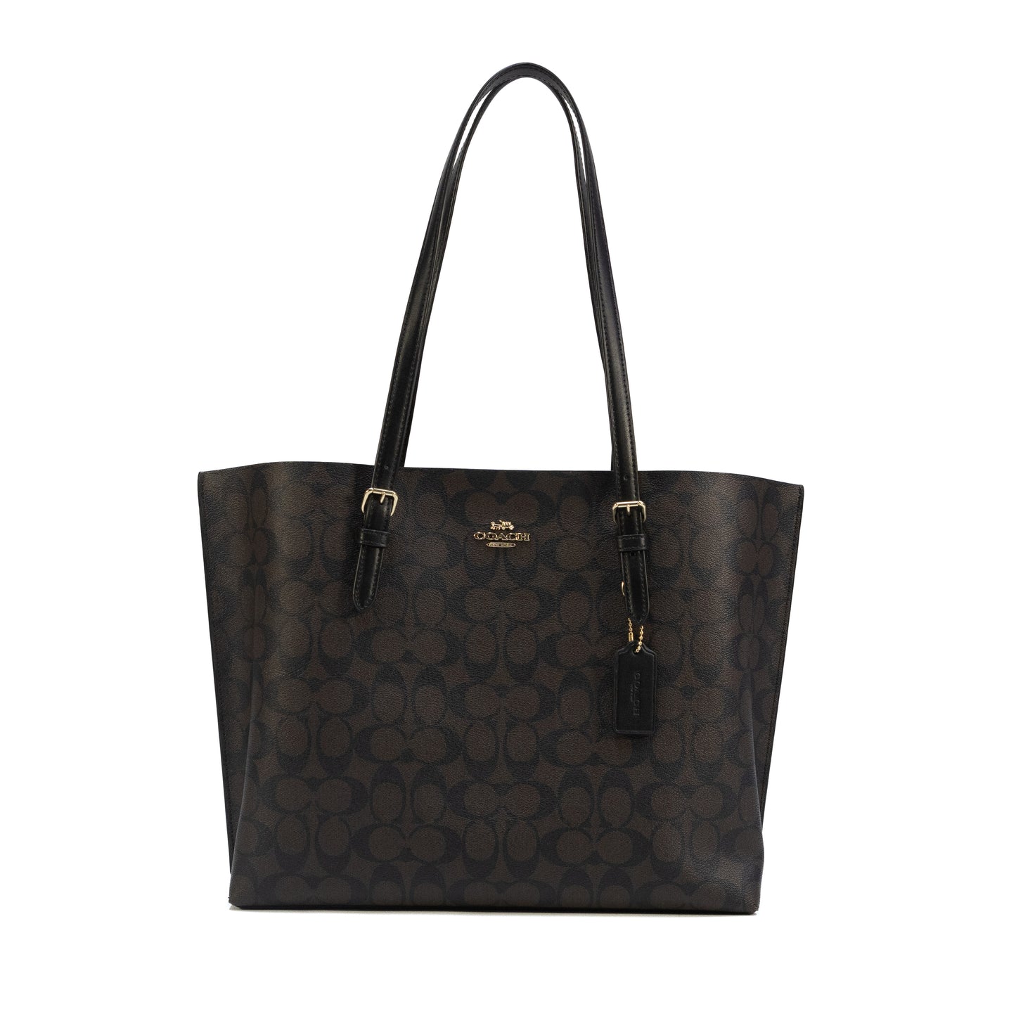 Coach Mollie Signature Tote - Brown