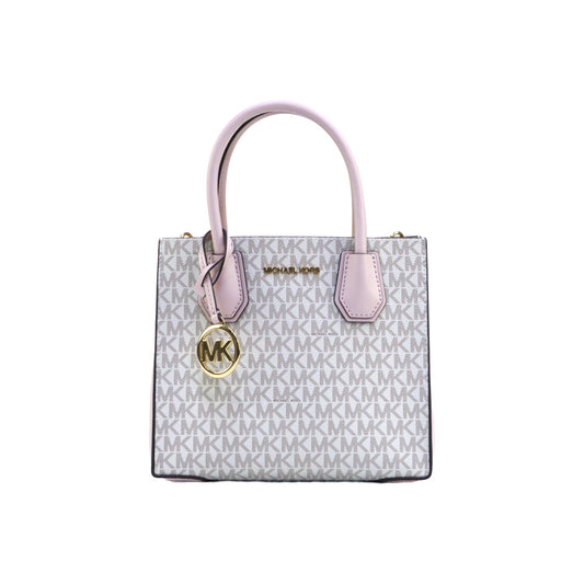 Michael Kors Mercer Messenger Medium Crossbody Bag - Vanilla Powder Blush