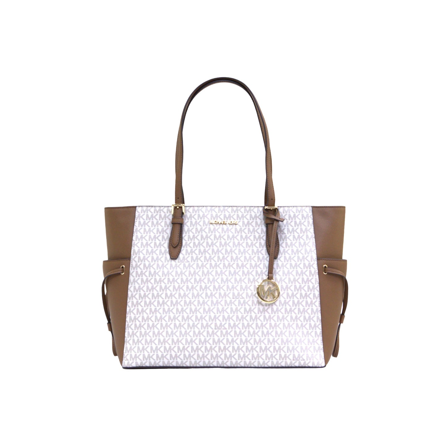 Michael Kors Gilly Large Drawstring Travel Tote - Vanilla