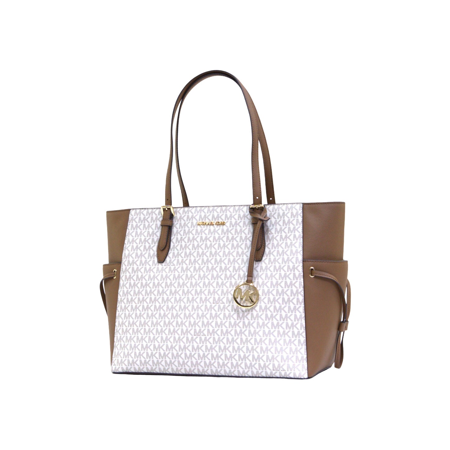 Michael Kors Gilly Large Drawstring Travel Tote - Vanilla