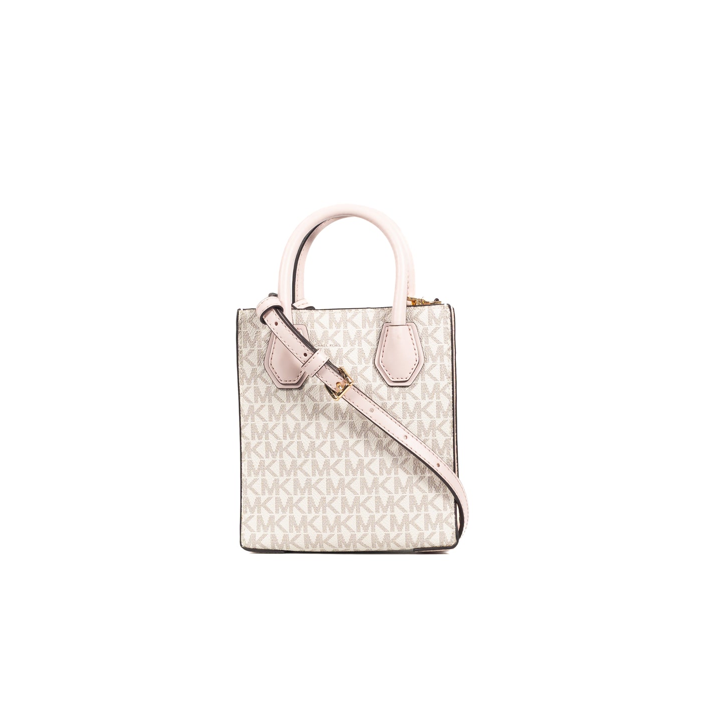 Michael Kors Mercer XS Shopper Crossbody Bag - Vanilla