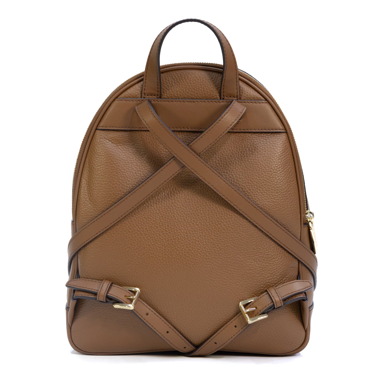 Michael Kors Brooklyn Medium Pebbled Leather Backpack - Brown