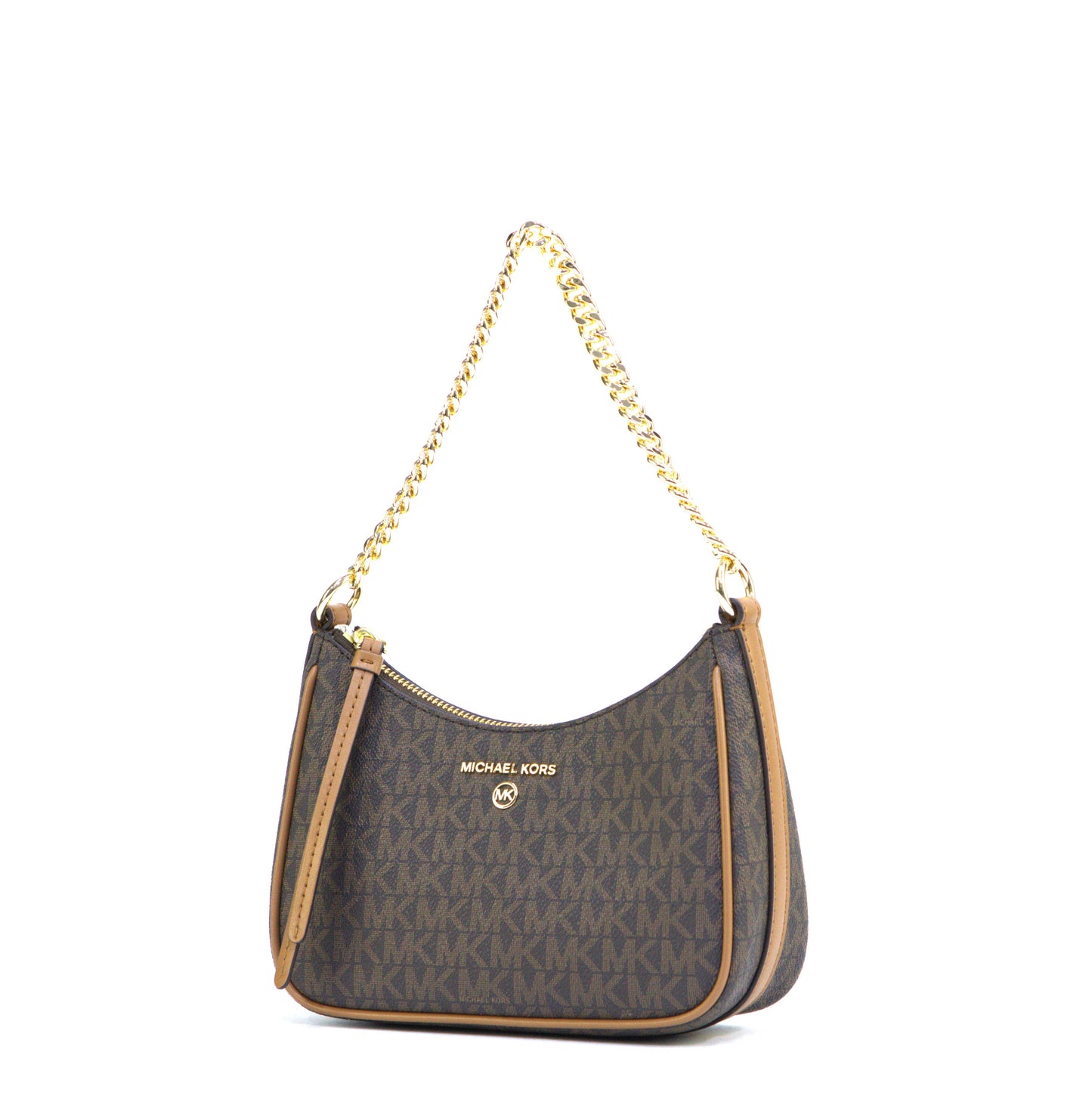 Michael Kors SM Chain Pouchette - Brown/Acrn