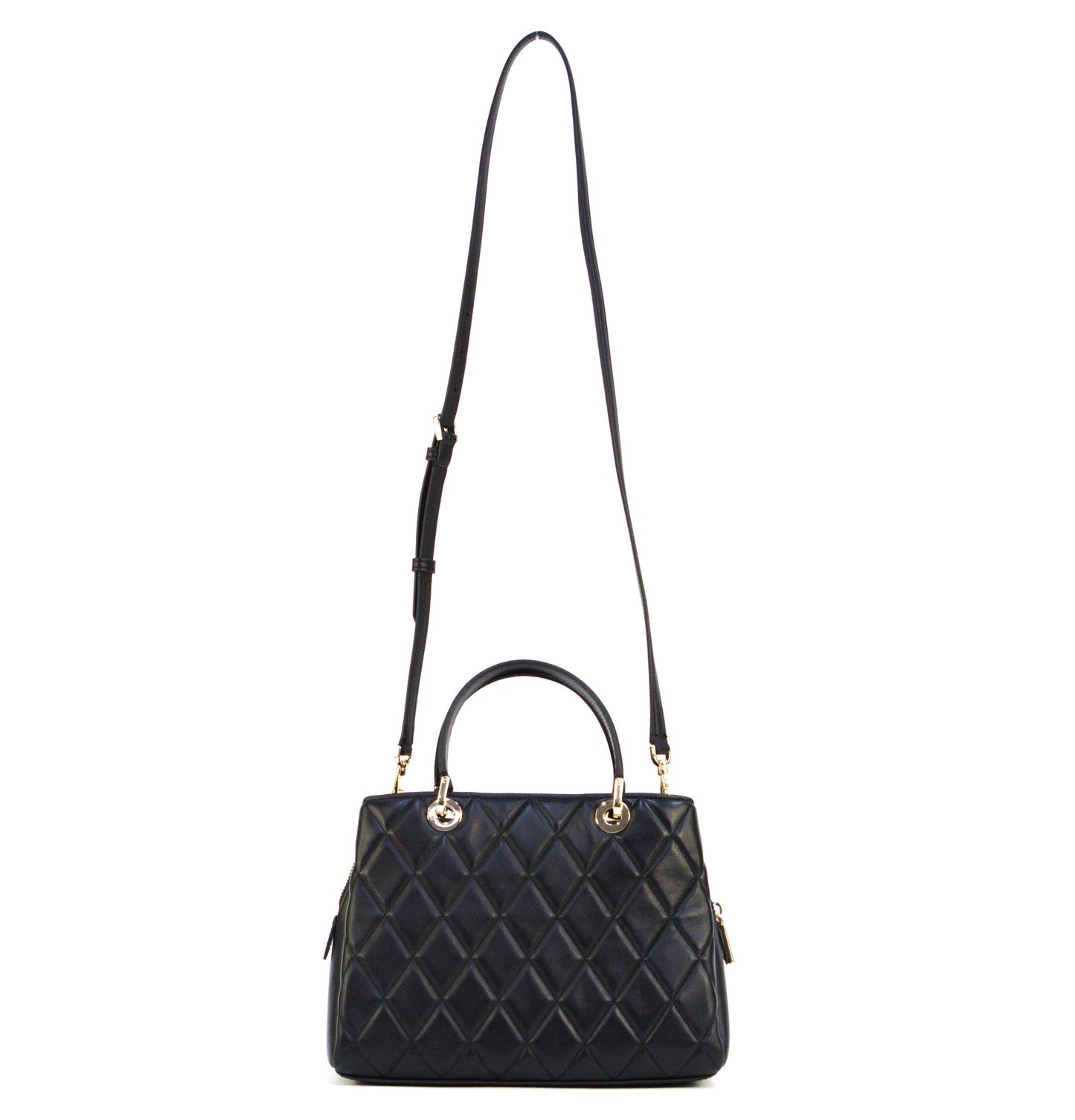 Kate Spade Carey Quilted Sullivan Satchel - Black