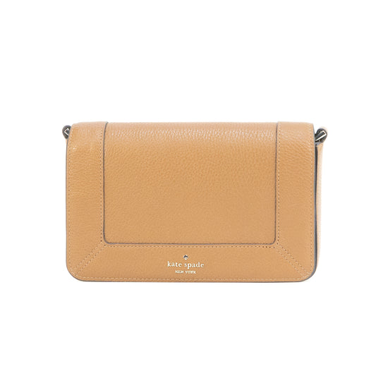 Kate Spade Lena Small Flap Crossbody - Warm Ginger