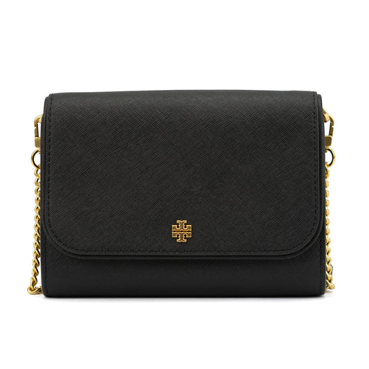 Tory Burch Emerson Chain Wallet Crossbody/Clutch - Black