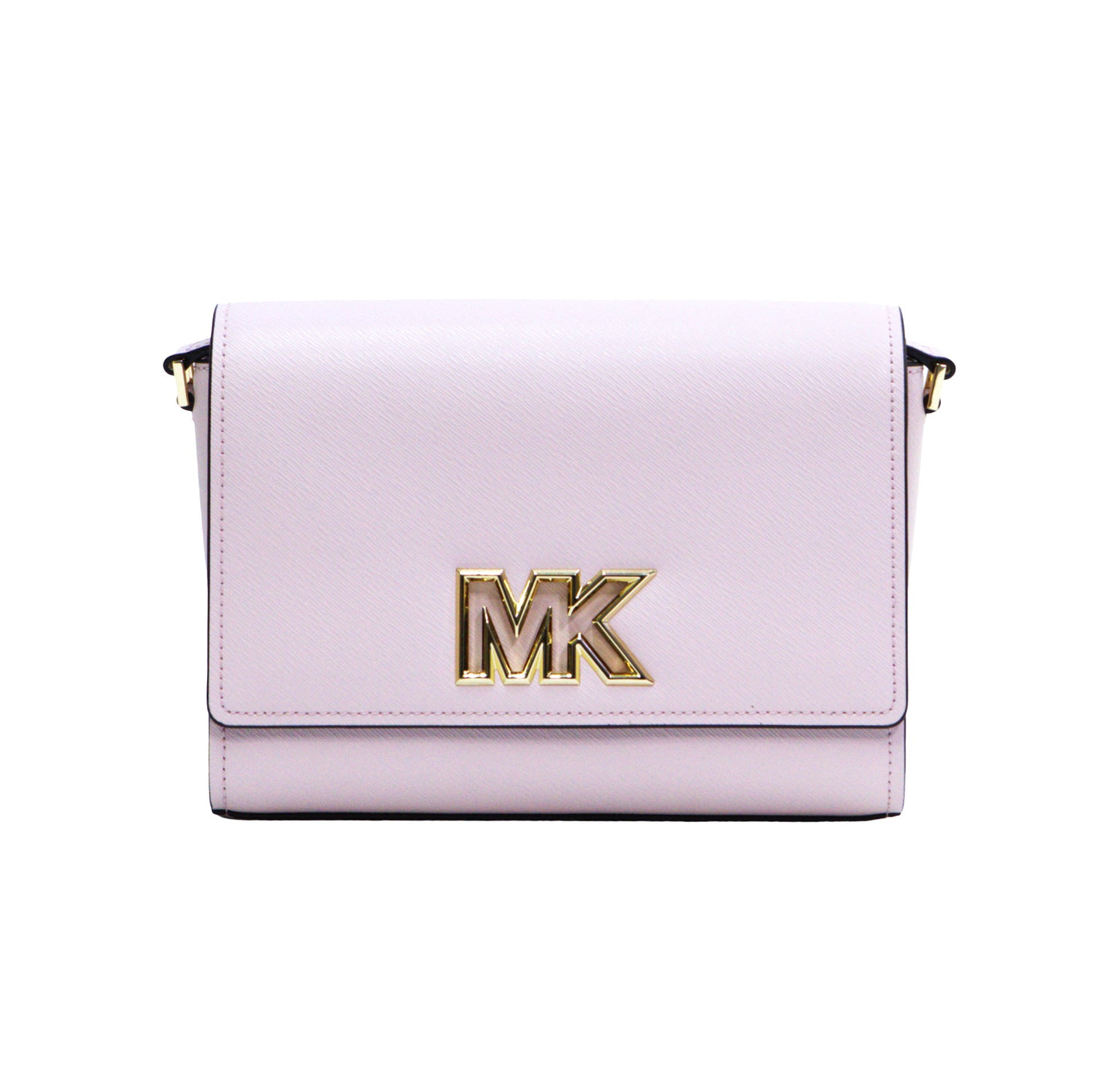 Michael Kors Mimi Medium Flap Messenger Crossbody Bag - Powder Blush