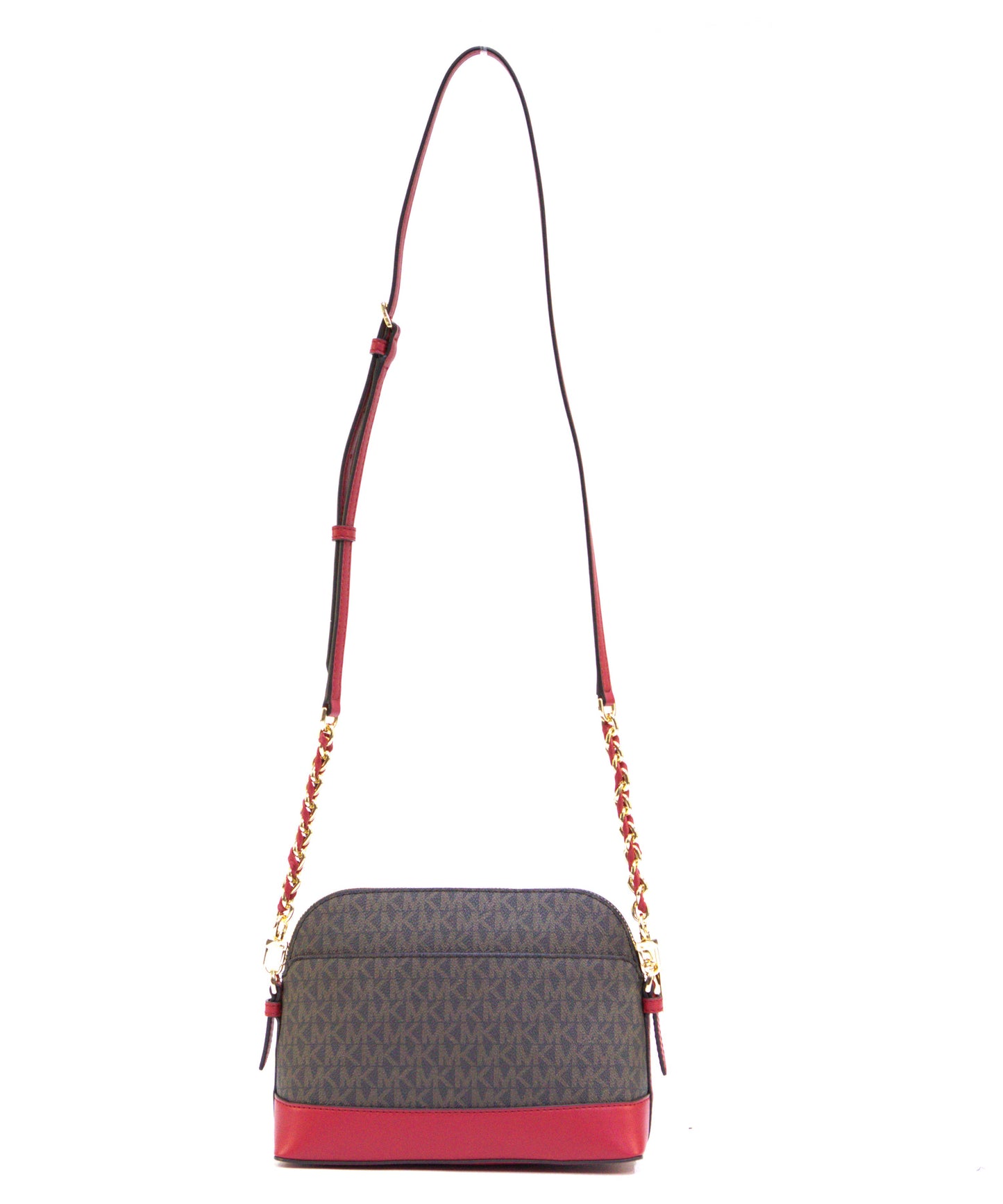 Michael Kors Jet Set Charm Large Dome Crossbody - Crimson