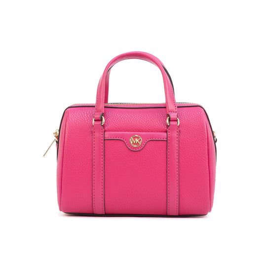 Michael Kors Mini Duffle Crossbody Bag - Electric Pink