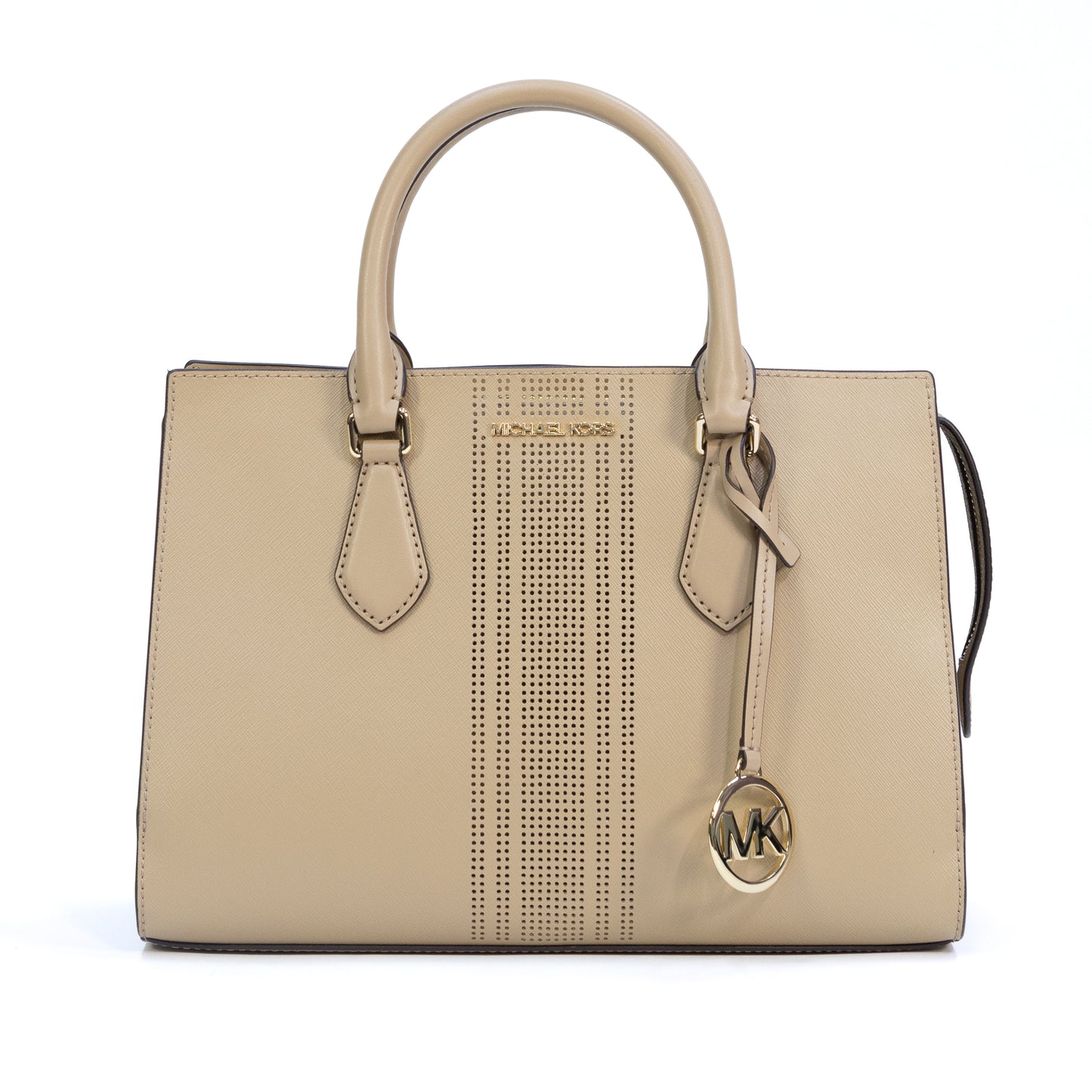 Michael Kors Shiela Medium Satchel Bag - Camel