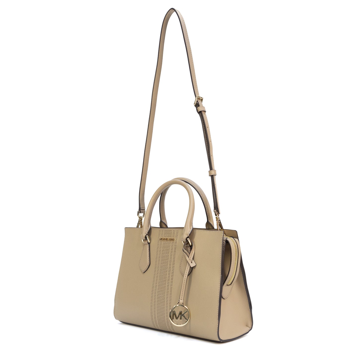 Michael Kors Shiela Medium Satchel Bag - Camel