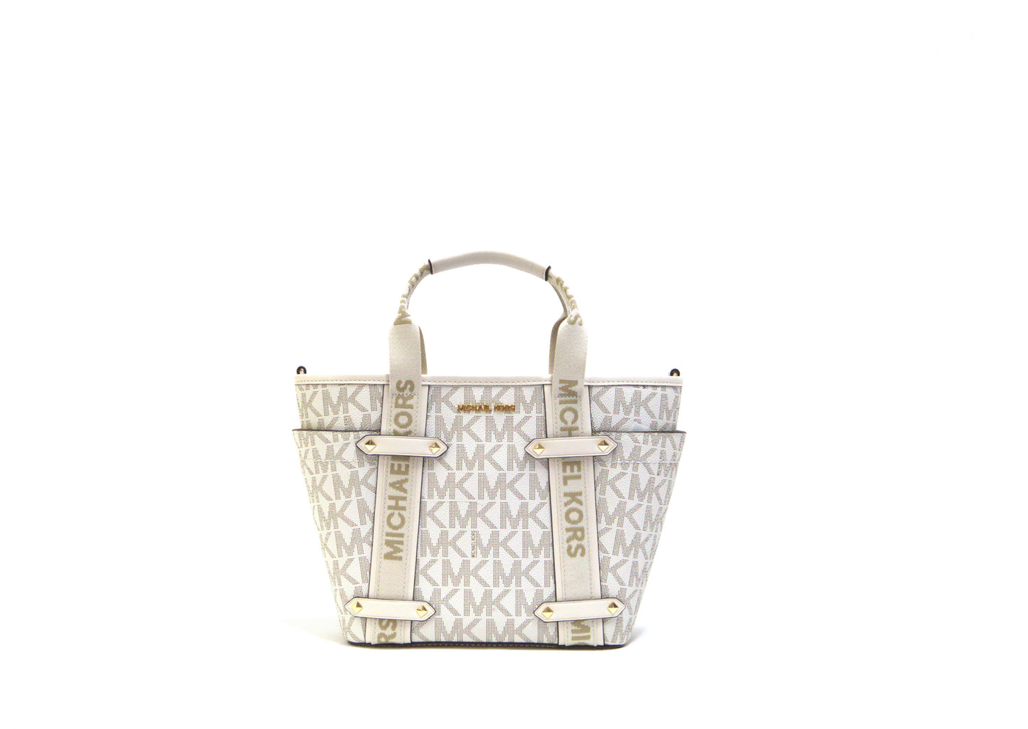 Michael Kors Maeve Small Open Tote - Vanilla Multi