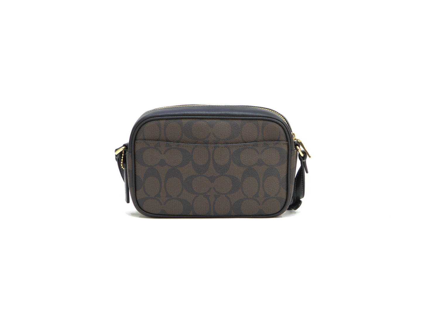 Coach Mini Jamie Camera Bag in Signature Canvas - Brown/Black