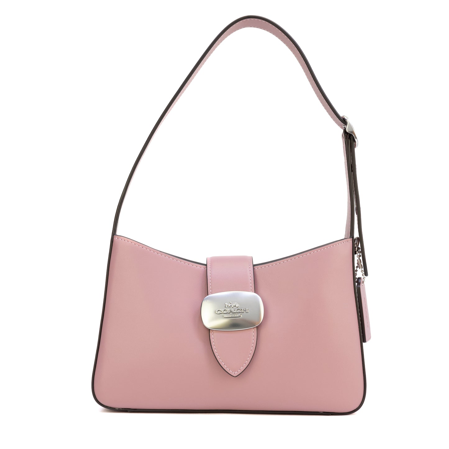 Coach Eliza Shoulder Bag - Silver/Taupe