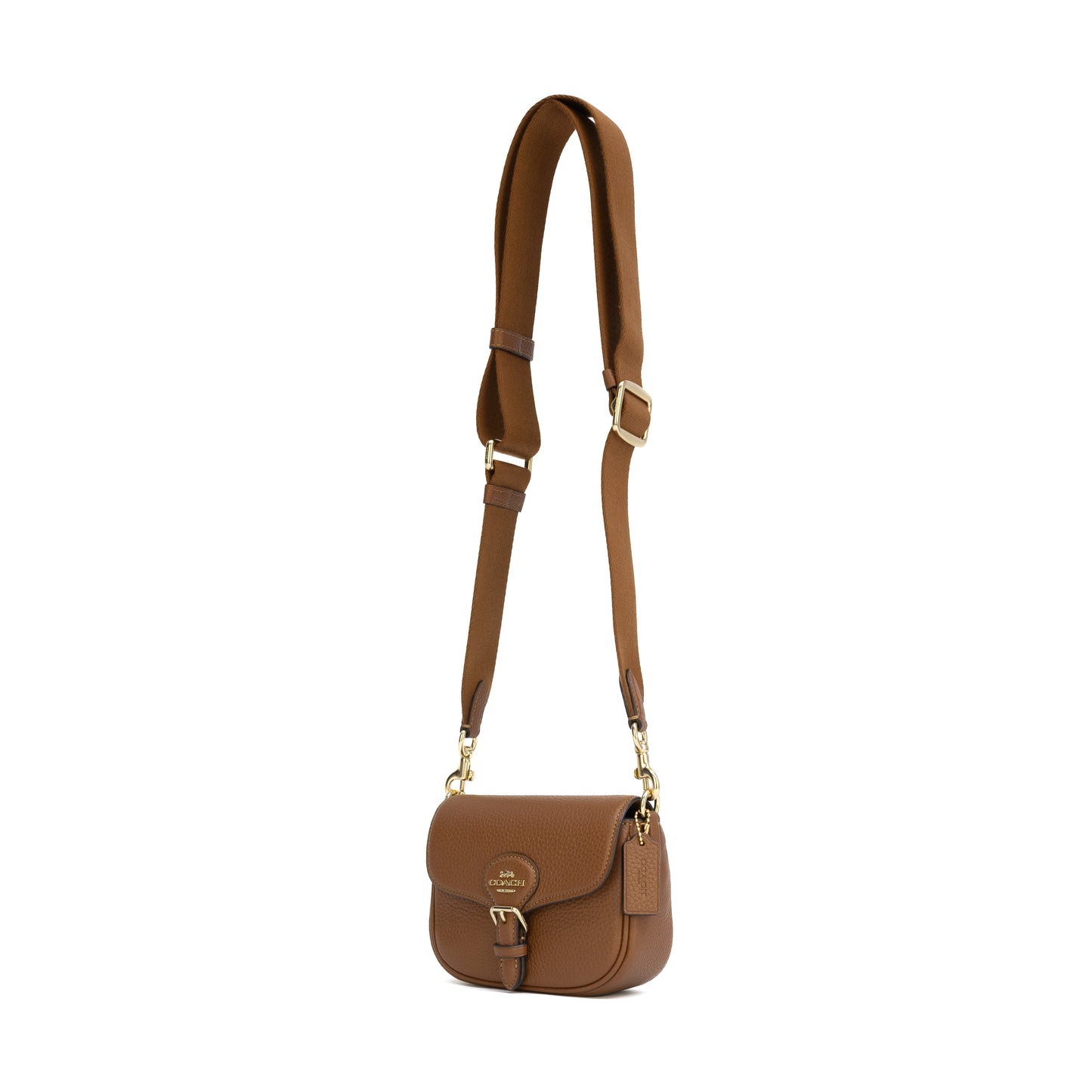 Coach Amelia Small Saddle Bag - Brown