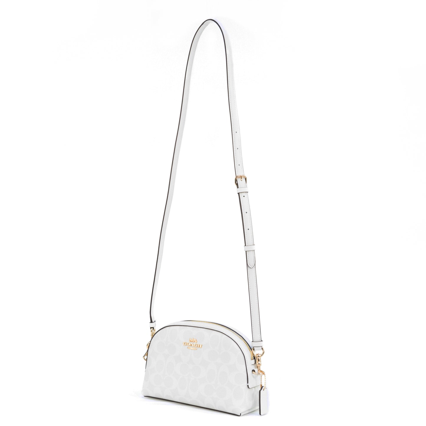 Coach Madi Crossbody In Signature Canvas - Gold/Chalk/Glacier