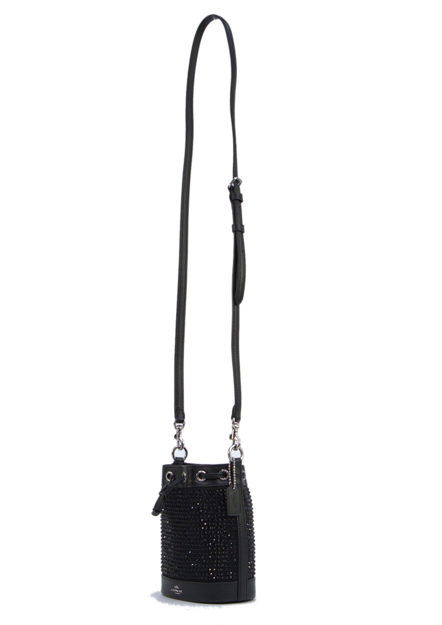 Coach Mini Bucket Bag - Crystal Black