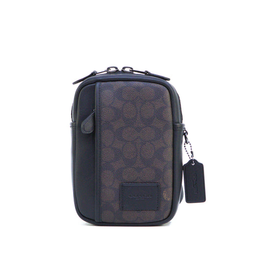 Coach Edge L Pack Signature - Walnut/Black