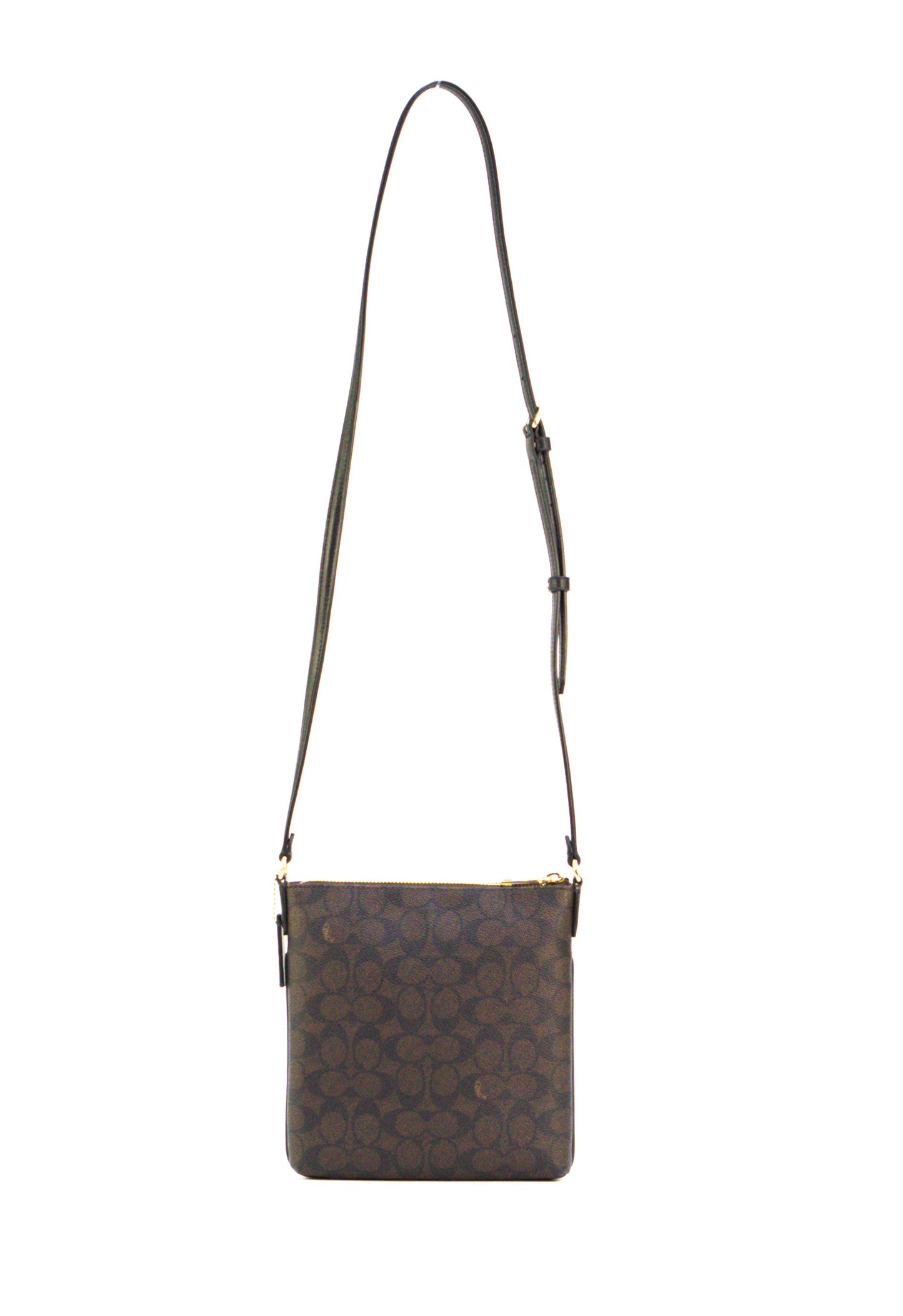 Coach Mini Rowan File - Walnut/Black