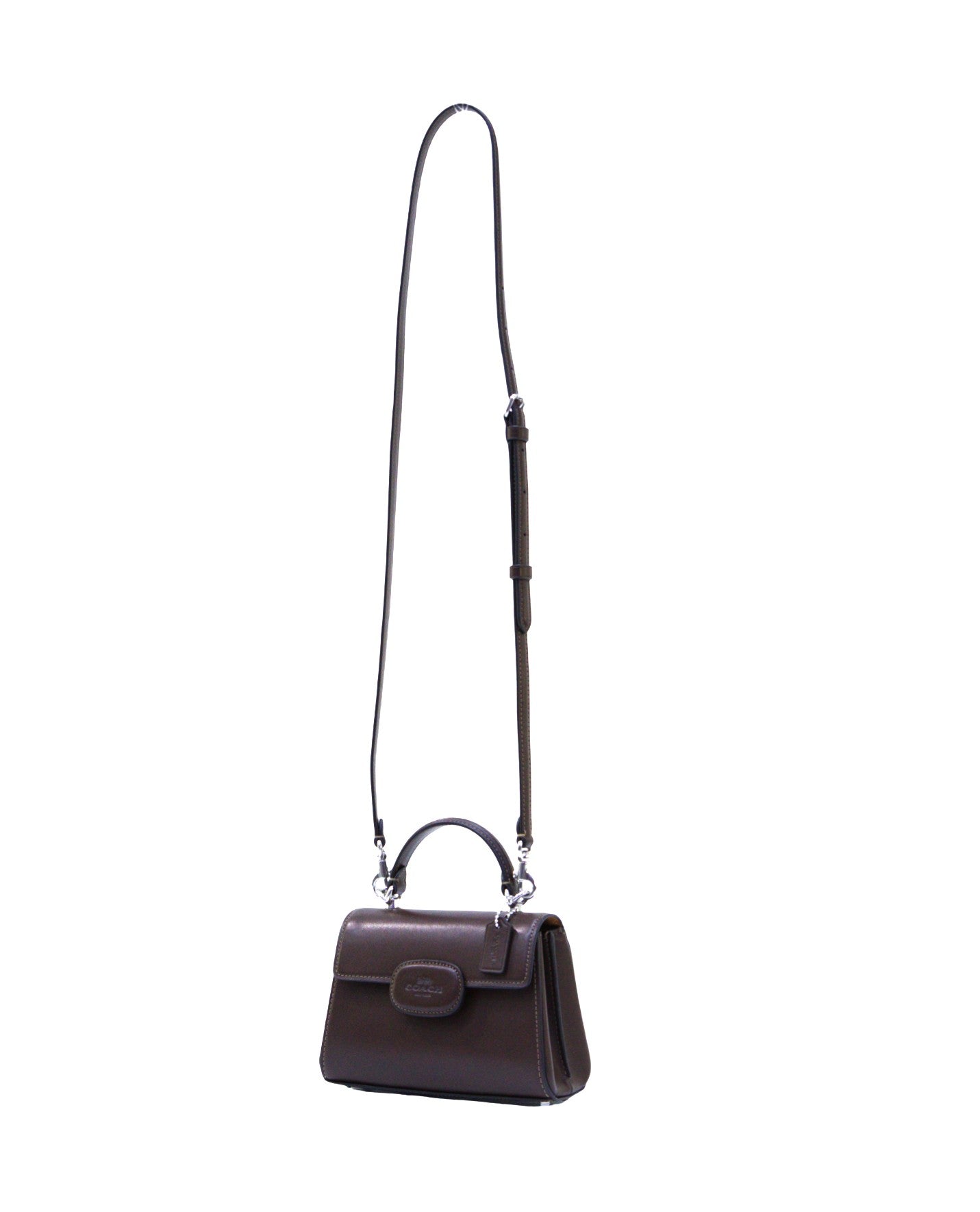 Coach Eliza Mini Top Handle Bag - Maple