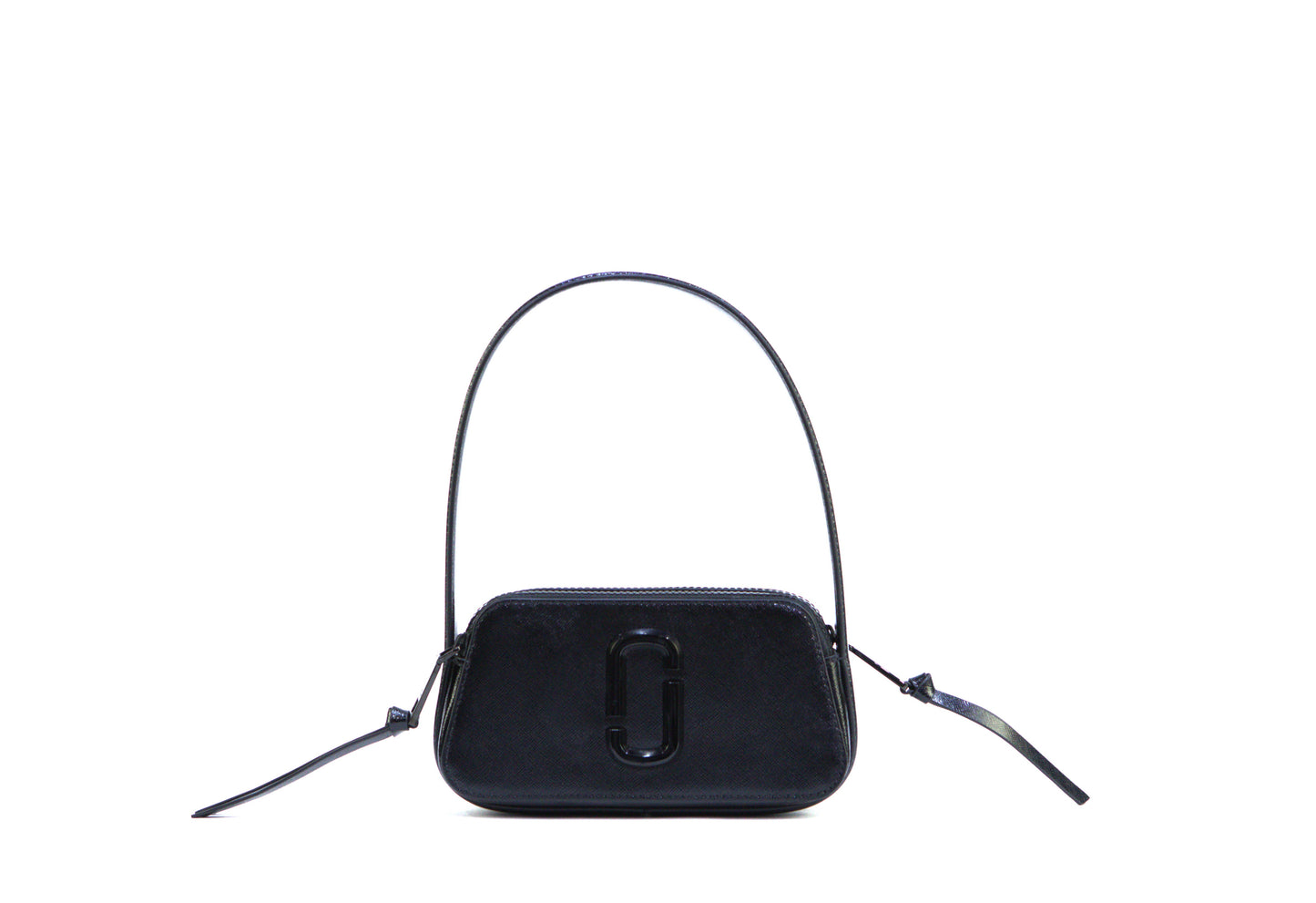 Marc Jacobs The Slingshot Leather Shoulder Bag - Black