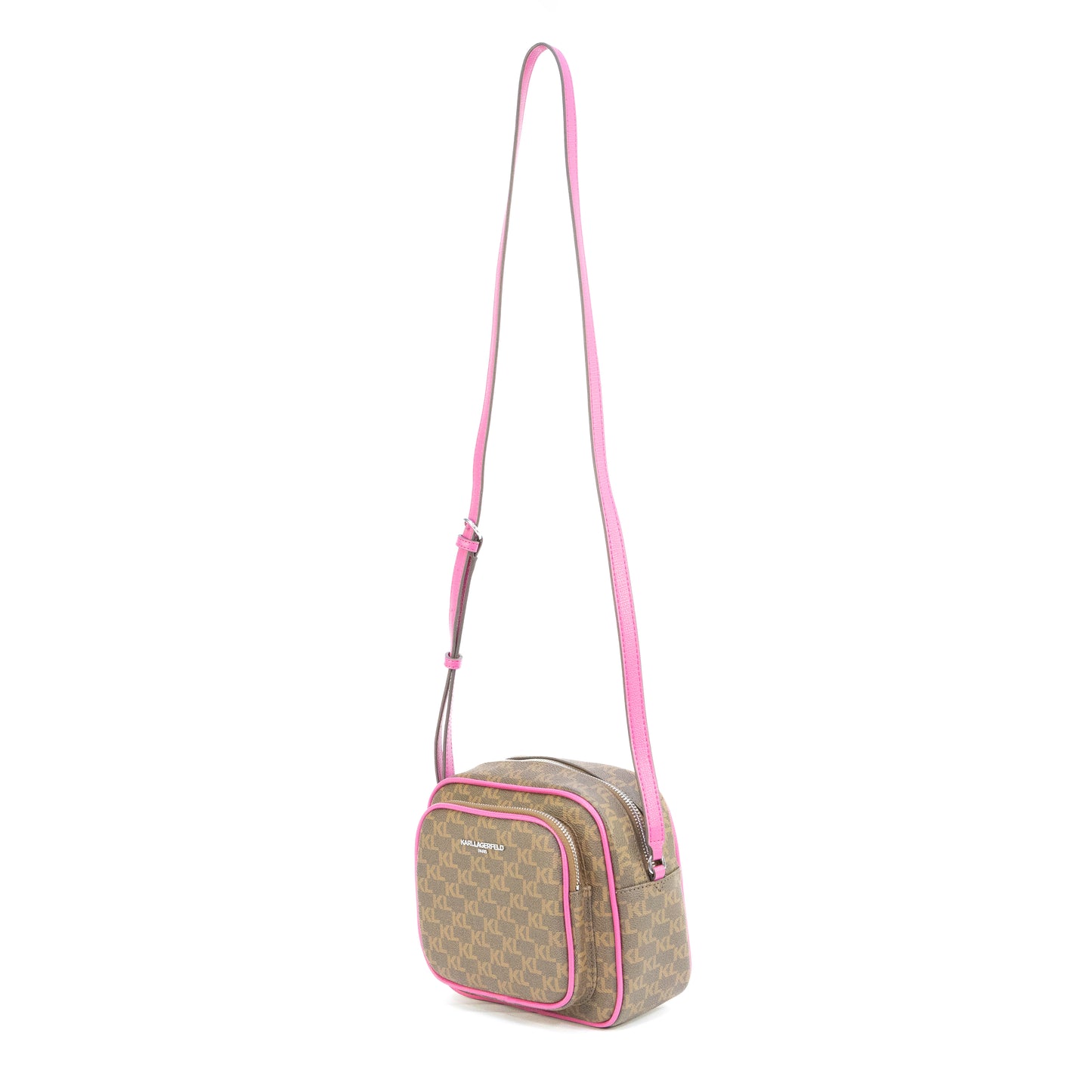 Karl Lagerfeld Paris Valette Crossbody Bag - Raspberry