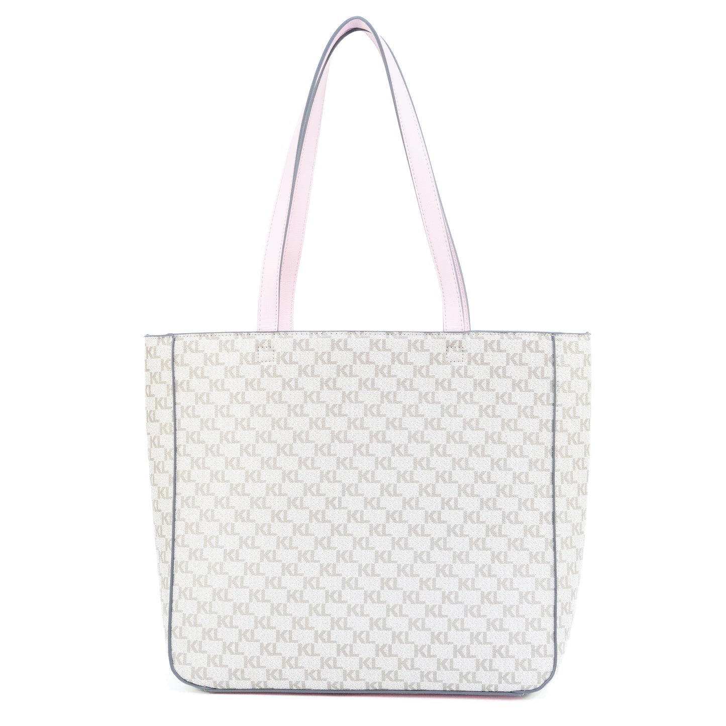 Karl Lagerfeld Canelle Tote - Taupe/Pink