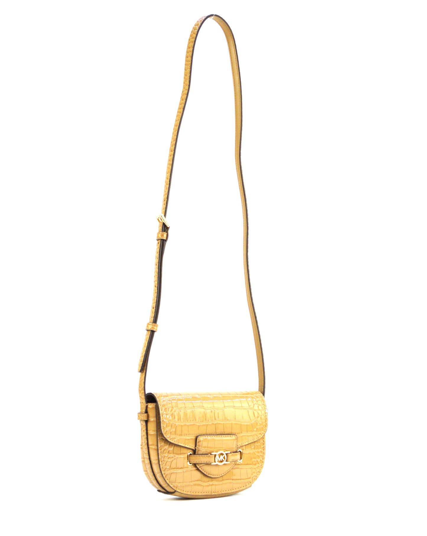 Michael Kors Reed  SM Saddle Crossbody - Deer