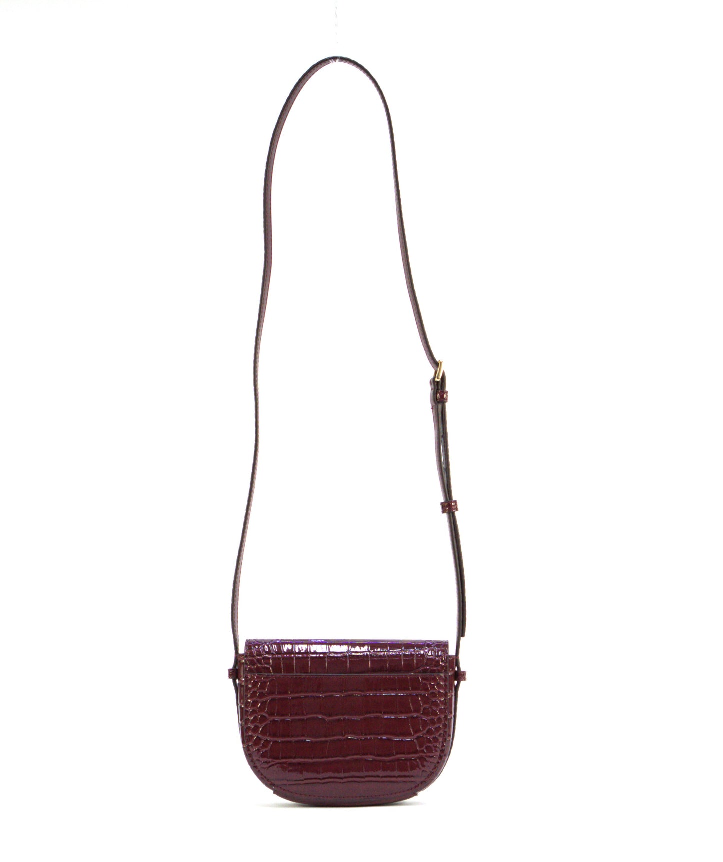 Michael Kors Reed SM Saddle Crossbody - Oxblood