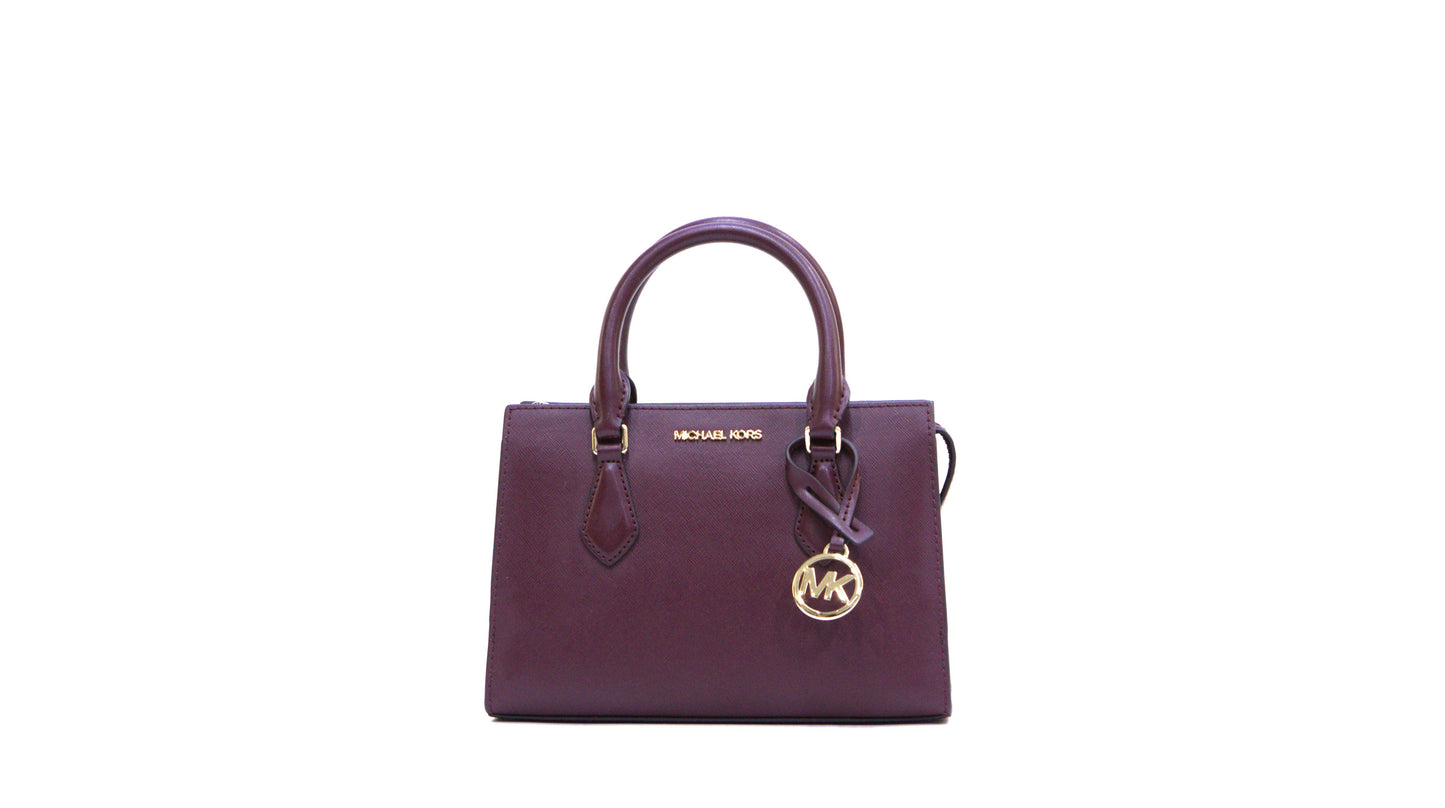 Michael Kors Sheila SM Satchel - Oxblood