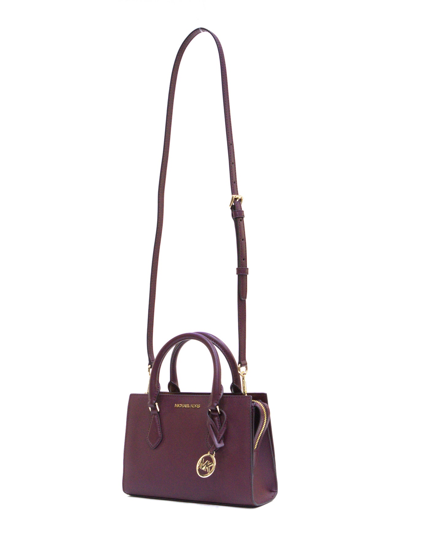 Michael Kors Sheila SM Satchel - Oxblood