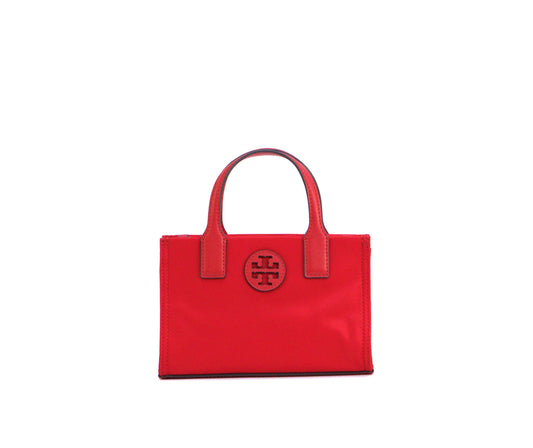 Tory Burch Ella Nylon Mini Tote - Brilliant Red