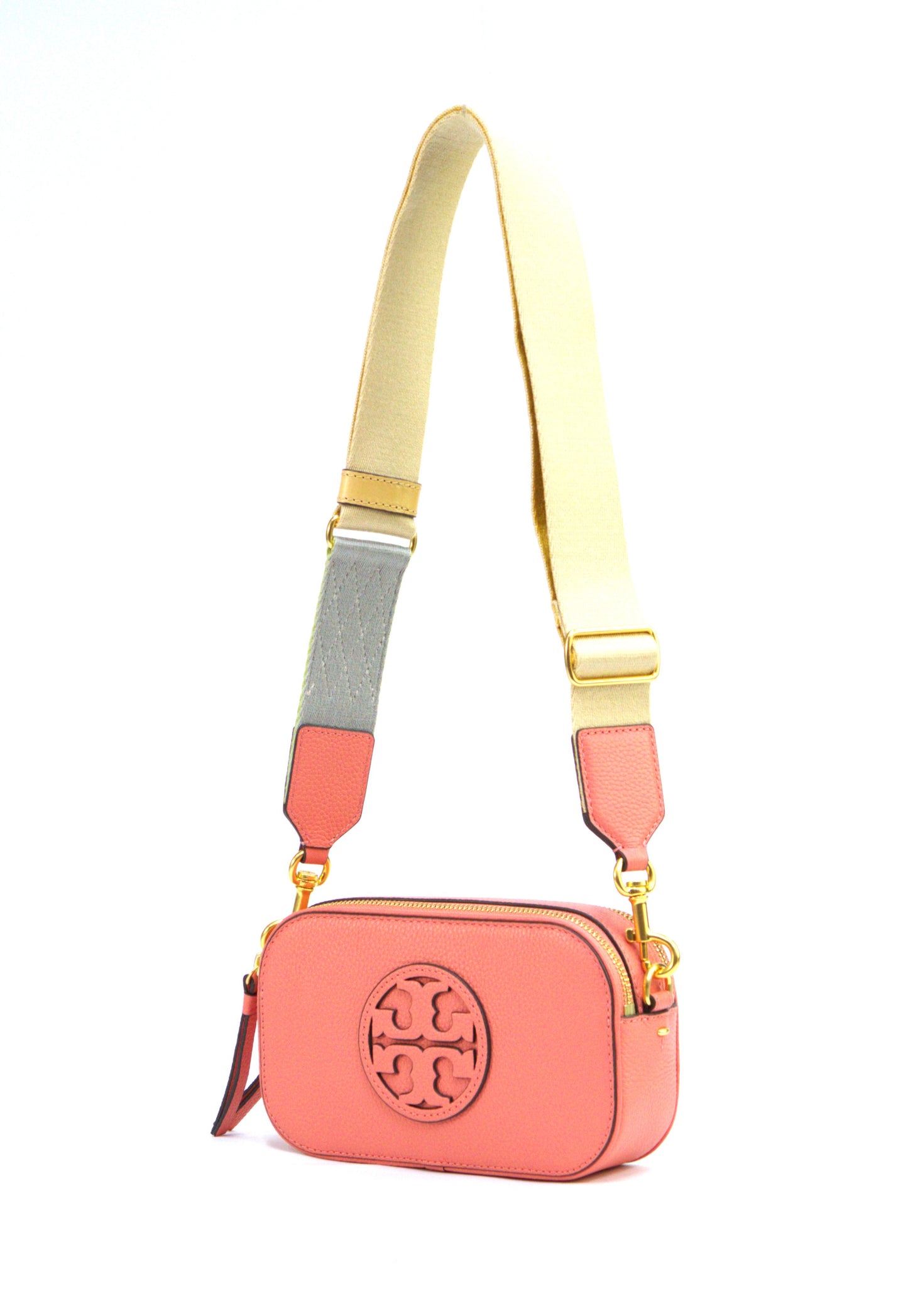 Tory Burch Miller Mini Crossbody Bag - Coral Crush