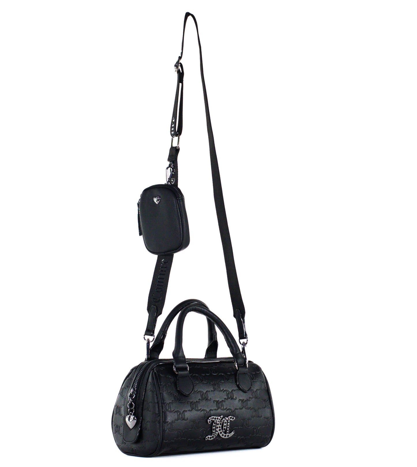 Juicy Couture All About That Blink Satchel - Liquorice Black