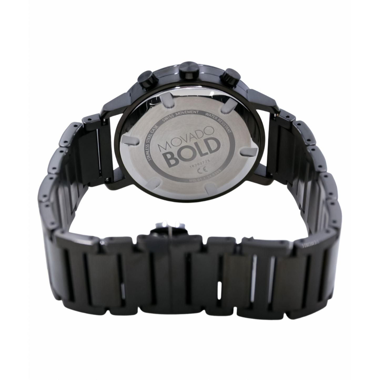 Movado Bold Evolution Chronograph Black Ion Men's Watch 3600684 - 42mm Case Size - 885997354479 