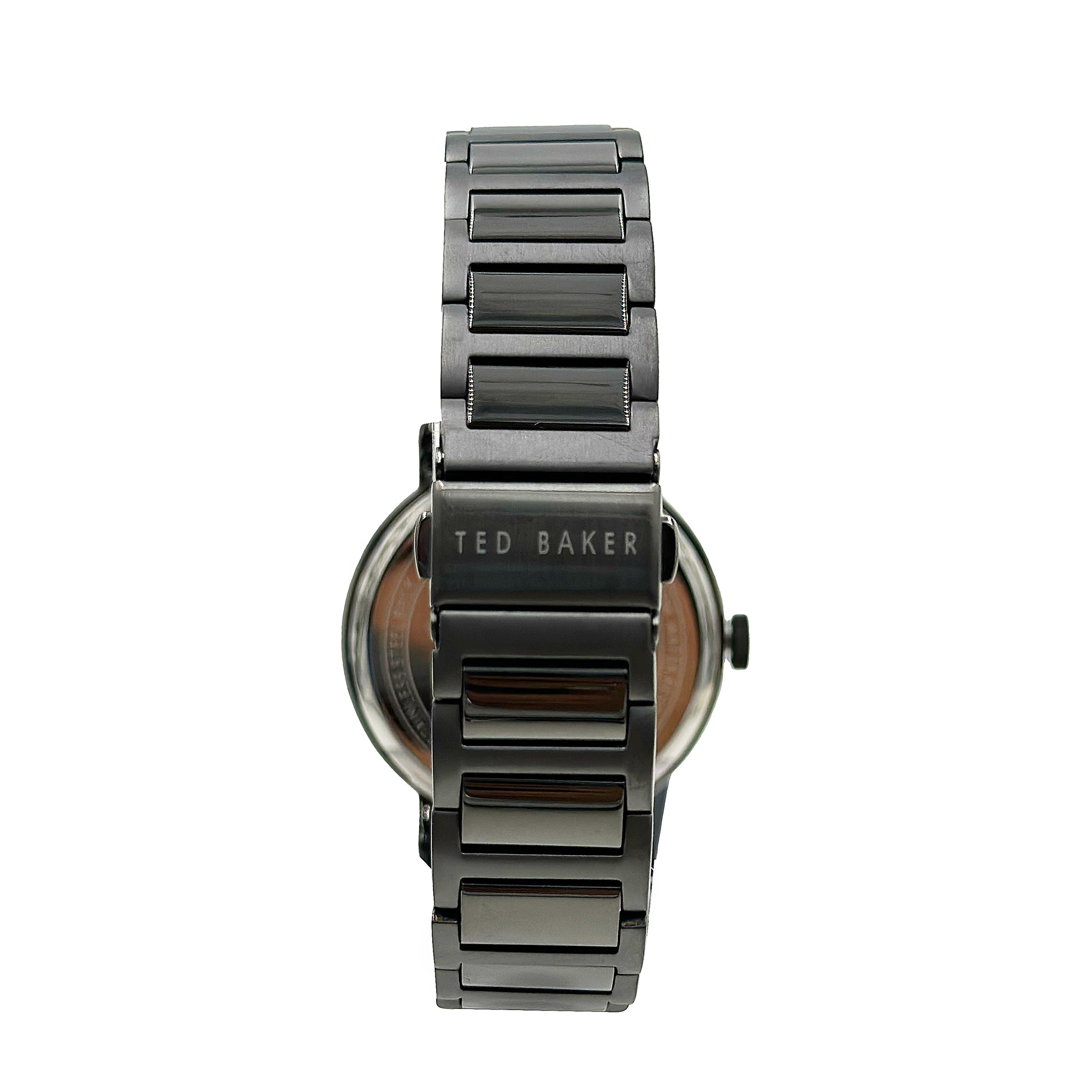 Ted Baker London Men's Stainless Steel Gunmetal Wristwatch - 020571454811