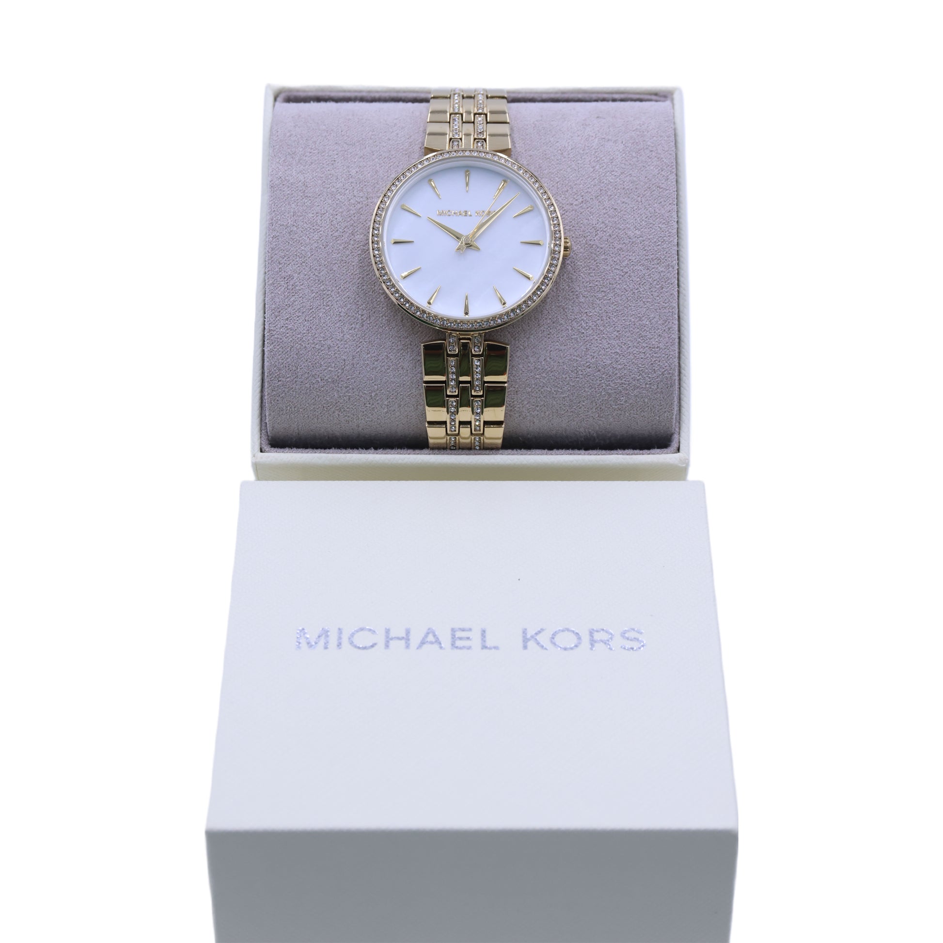 Michael Kors Women's Anabeth Three-Hand Gold-Tone Watch MK7167 - 796483509924 