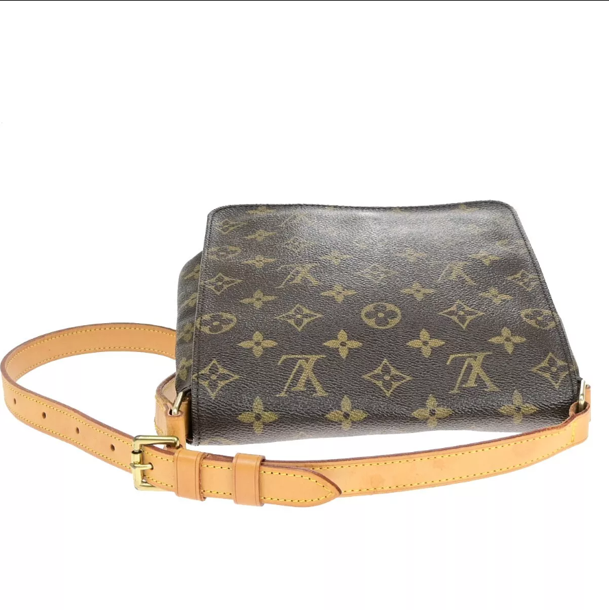 Authentic Louis Vuitton Musette Salsa Short Monogram Shoulder Bag - M51258