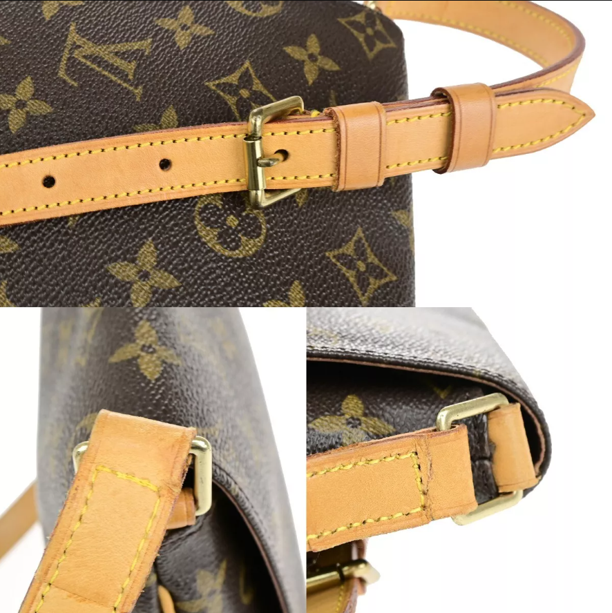 Authentic Louis Vuitton Musette Salsa Short Monogram Shoulder Bag - M51258