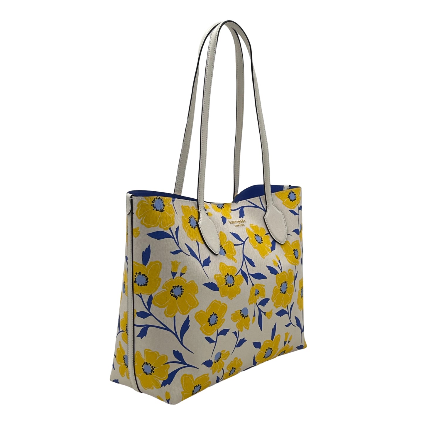 Kate Spade Bleecker Sunshine Floral Large Tote - Cream Multi