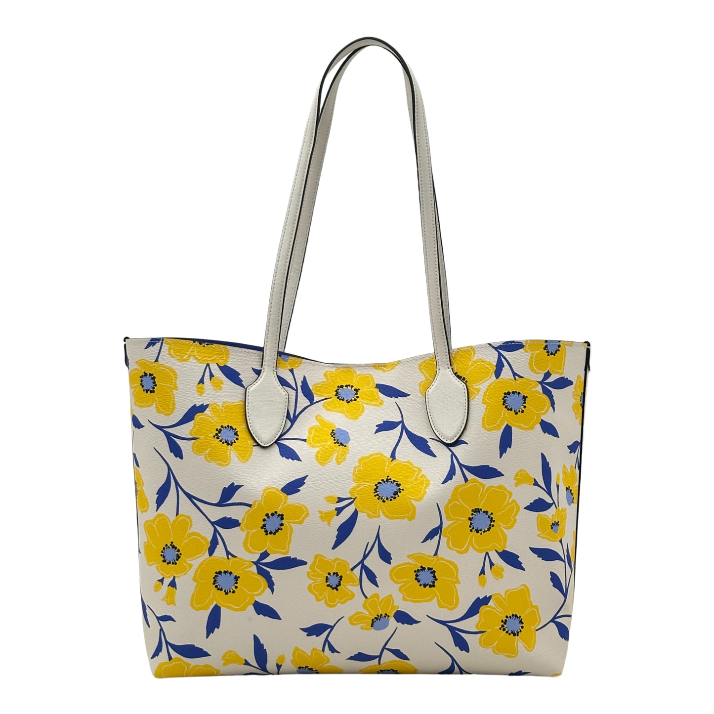 Kate Spade Bleecker Sunshine Floral Large Tote - Cream Multi