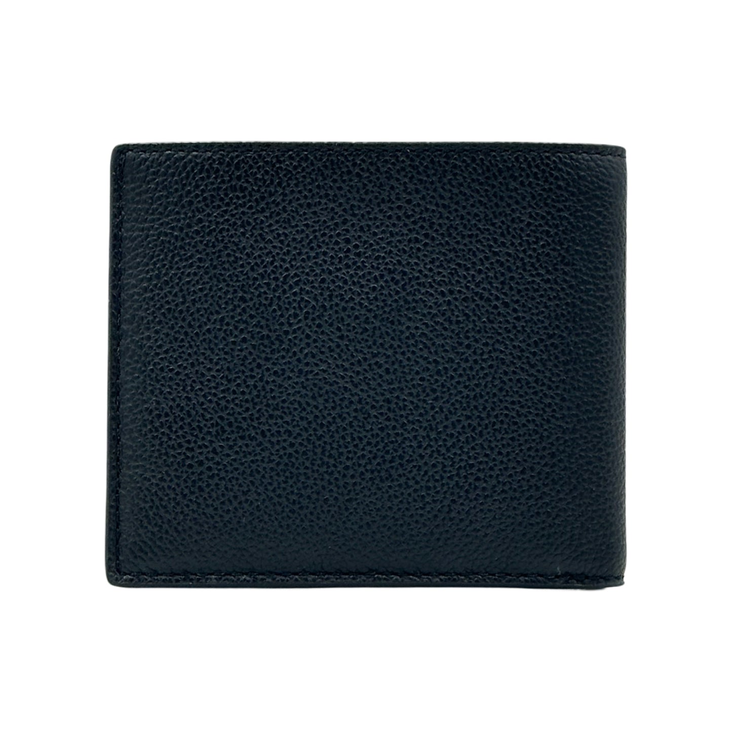 Coach Men's ID Billfold Wallet in Refine Pebble Leather - Black