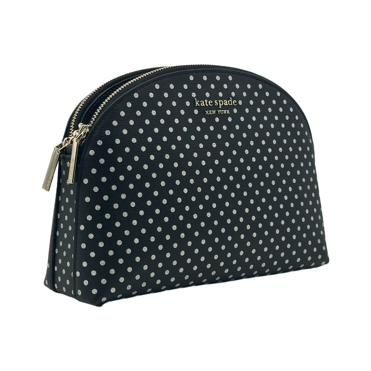 Kate Spade Spencer Metallic Dot Double-zip Crossbody Bag