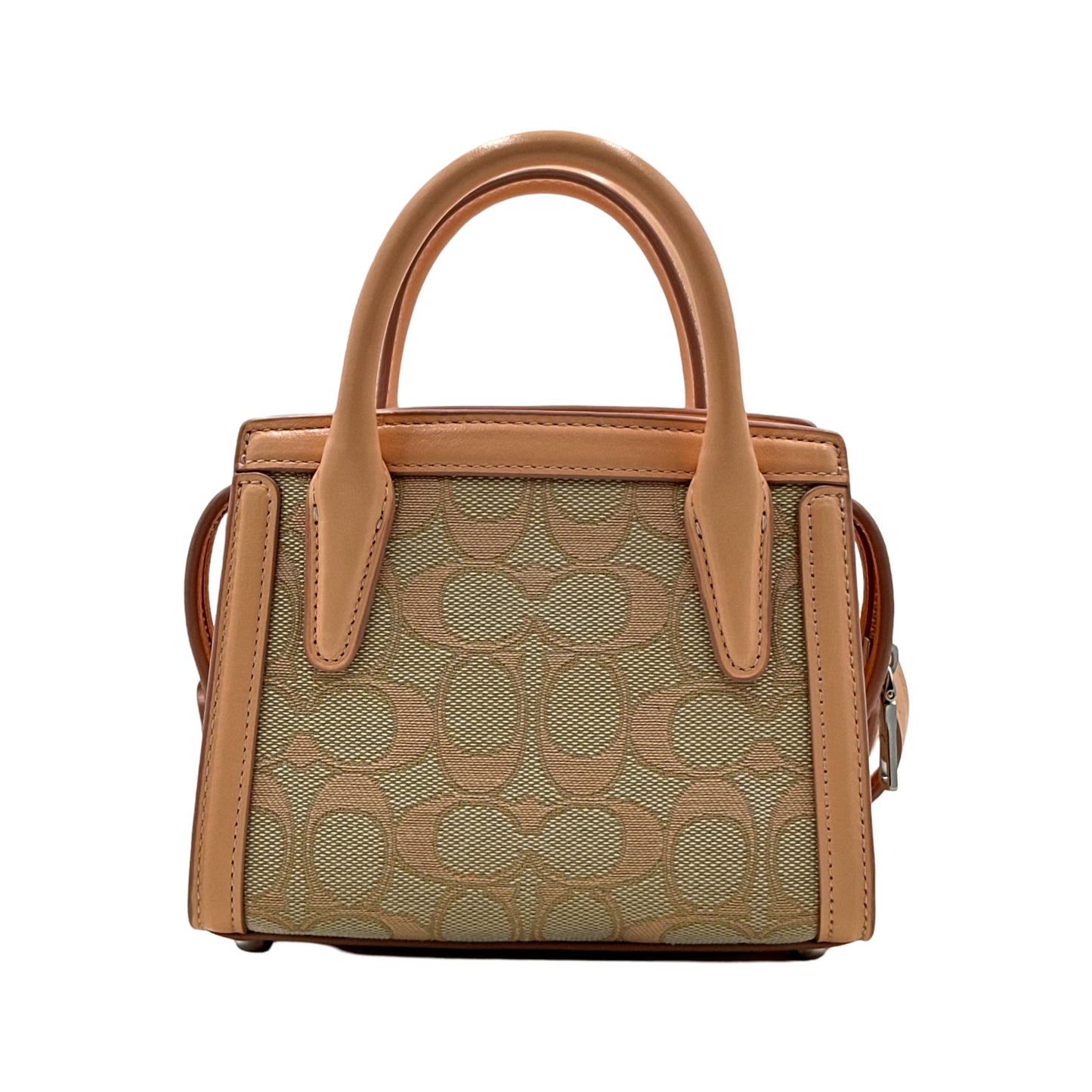 Coach Andrea Mini Carryall In Signature Jacquard - Faded Blush