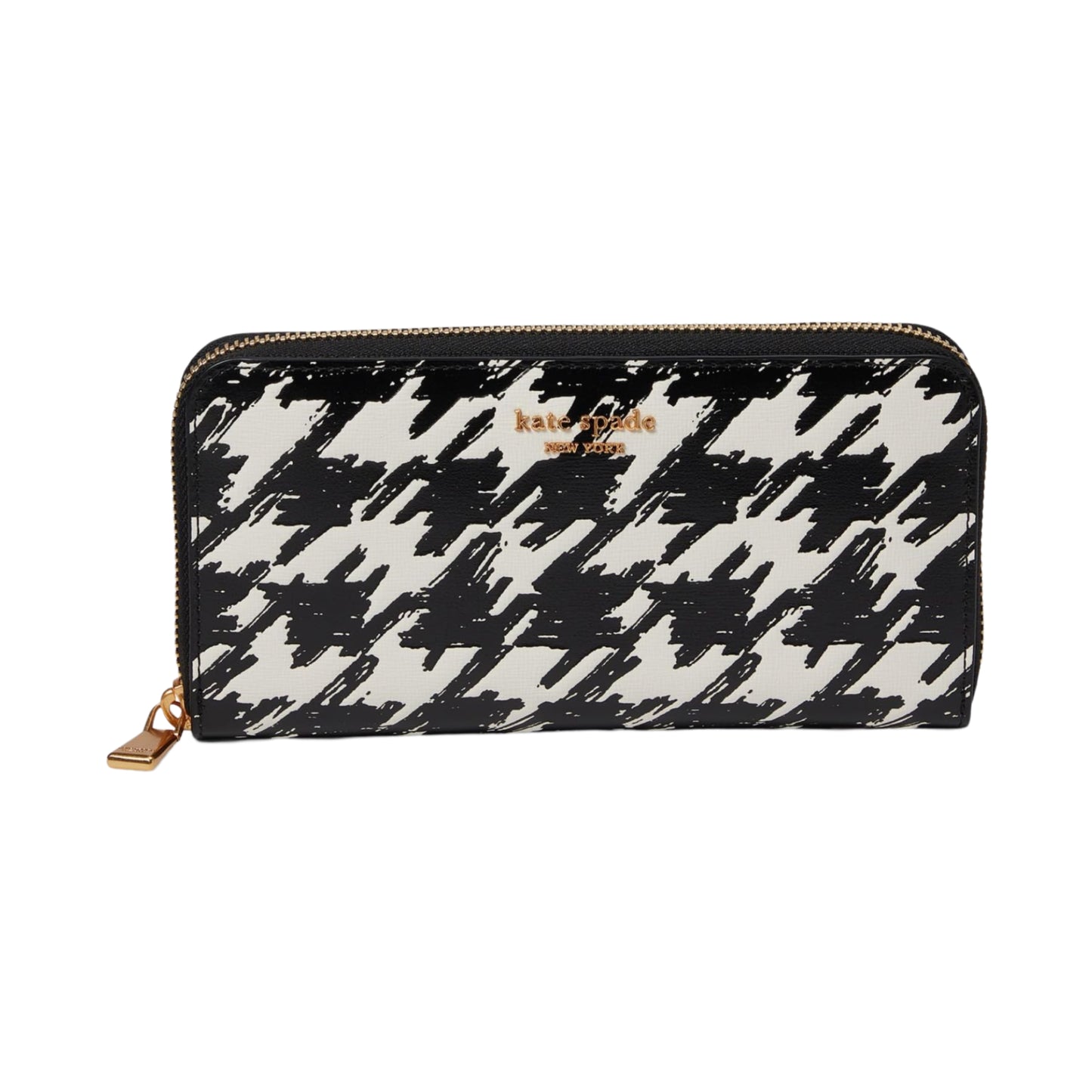 Kate Spade New York Black Multi Morgan Painterly Crossbody Wallet - Black Multi