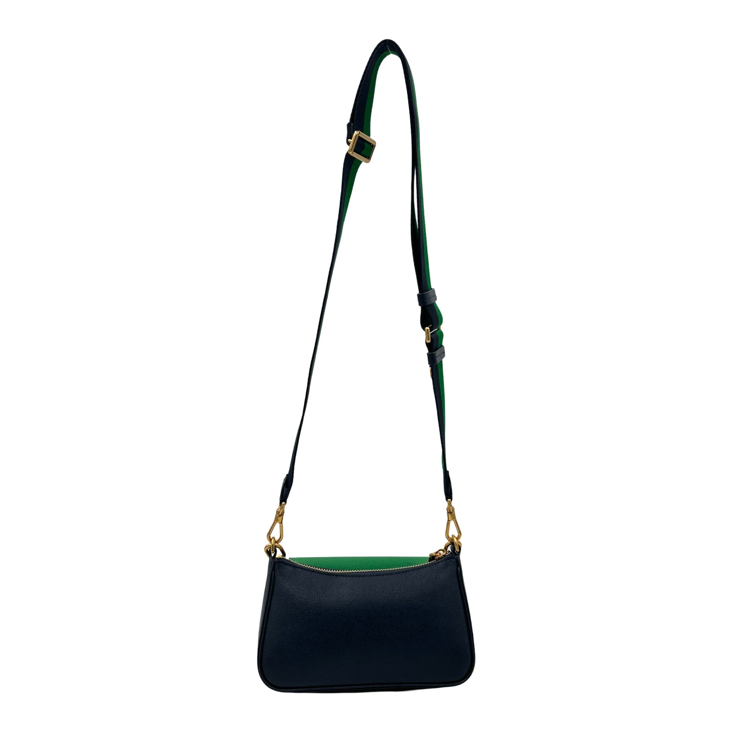 Kate Spade Double Up Colorblocked Crossbody - Green