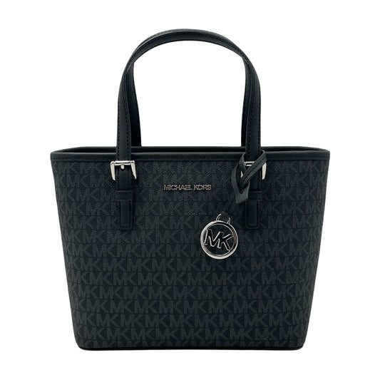 Michael Kors Jet Set Travel Extra-Small Logo Tote Bag - Black