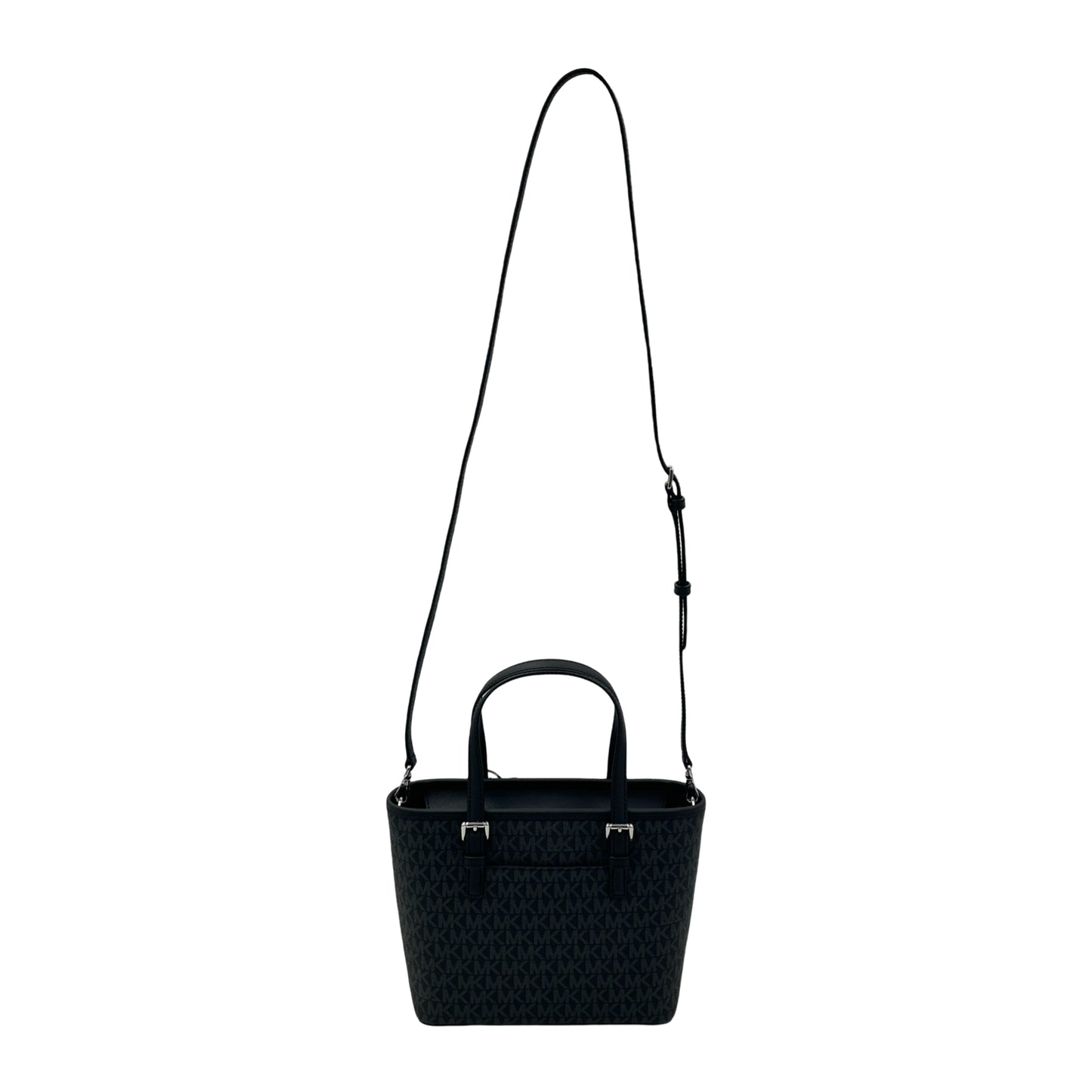 Michael Kors Jet Set Travel Extra-Small Logo Tote Bag - Black