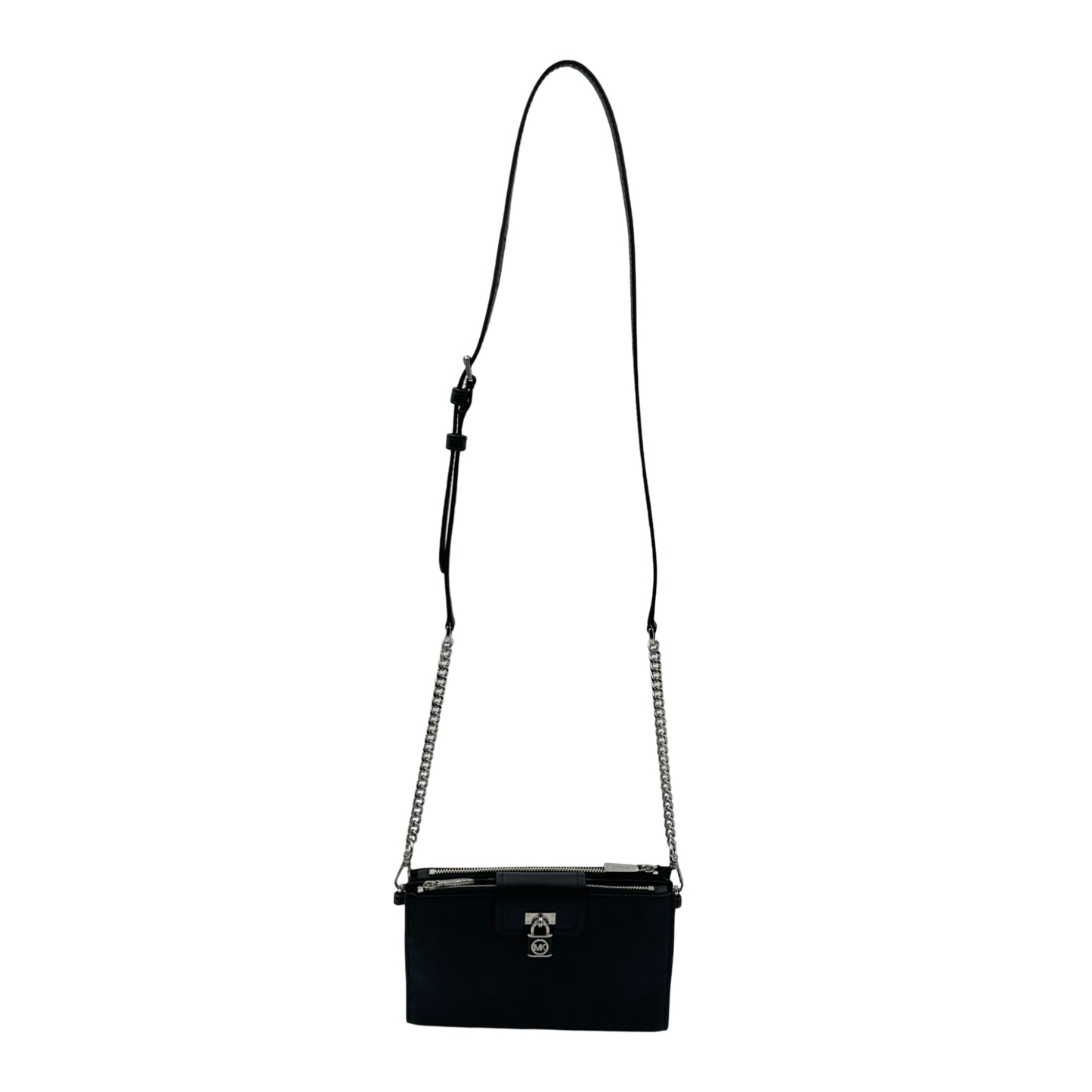 Michael Kors Ruby Small Saffiano Leather Crossbody Bag - Black