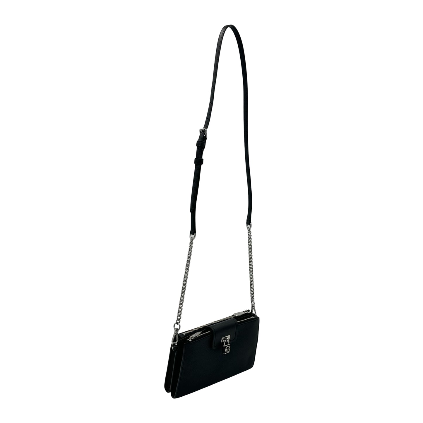 Michael Kors Ruby Small Saffiano Leather Crossbody Bag - Black